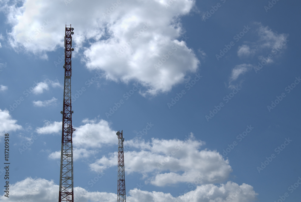 Telecommunication relay towers and antennas, cellular, wi-fi and other communication. Telecommunication relay towers and antennas, cellular, wi-fi and other communication.