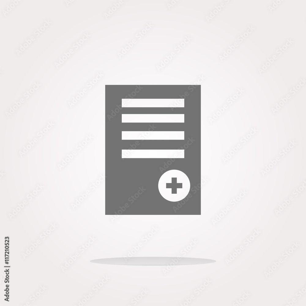 Text file sign icon. Add File document symbol. Modern UI website . Vector illustration Text file sign icon. Add File document symbol. Modern UI website . Vector illustration