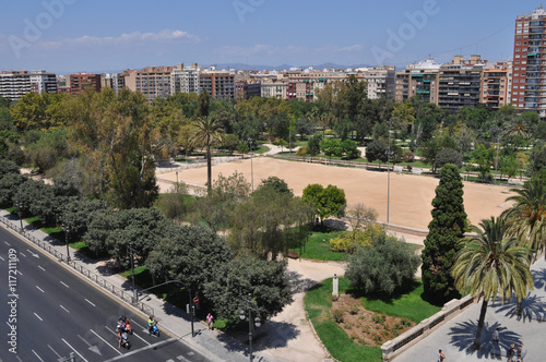 Aerial view of Valencia