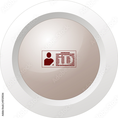 ID card icon