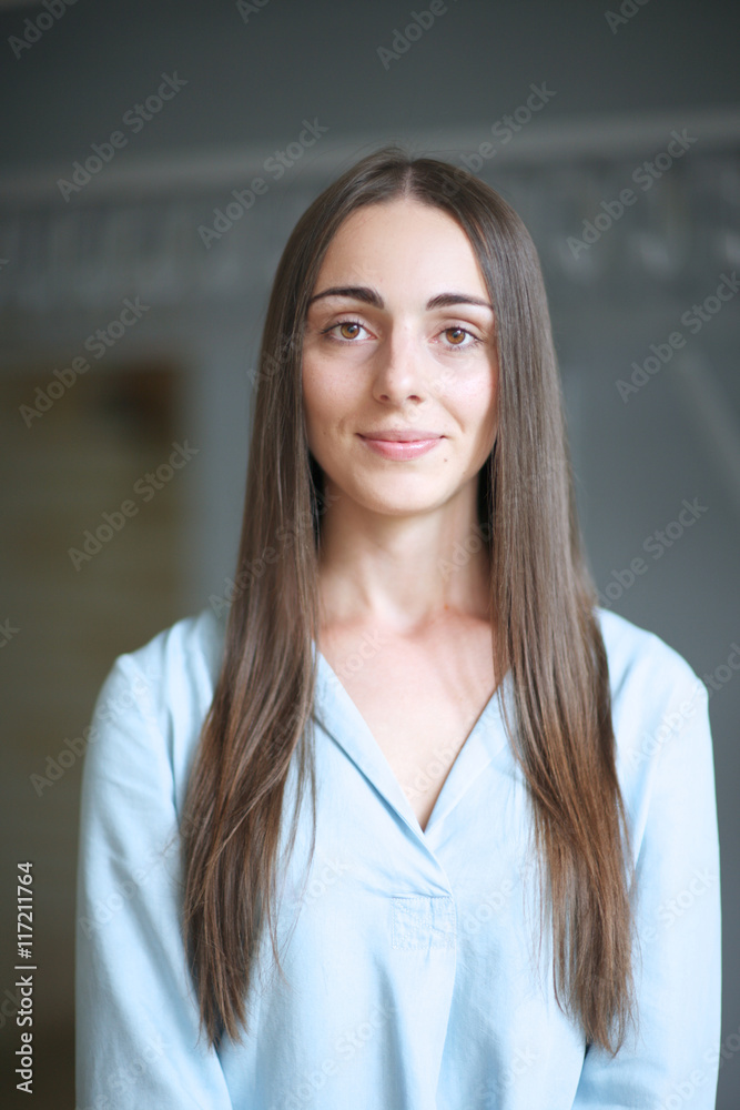 Friendly and intelligent face of a young doctor Friendly and intelligent face of a young doctor