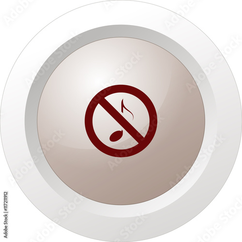 No music sign