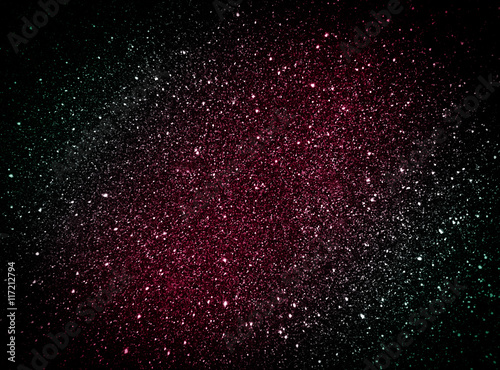 colorful with black tone glitter texture abstract background