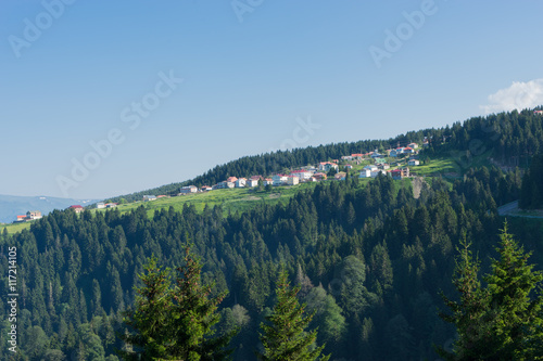 Summer Mountain view to Highland Giresun - Turkey