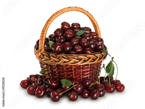 The big crop of a cherry