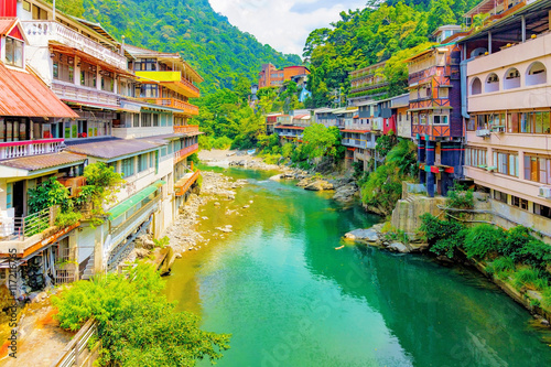 Wulai hot spring village