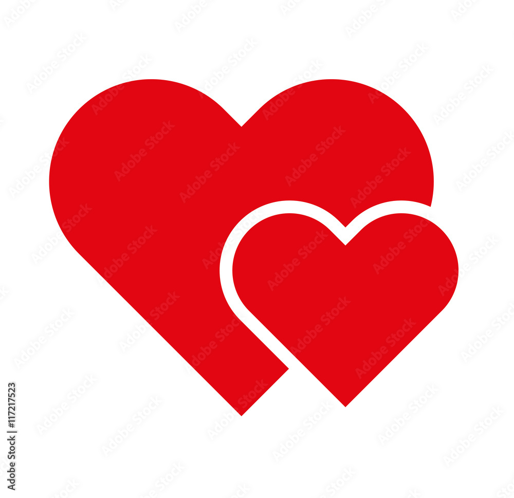 heart red love icon