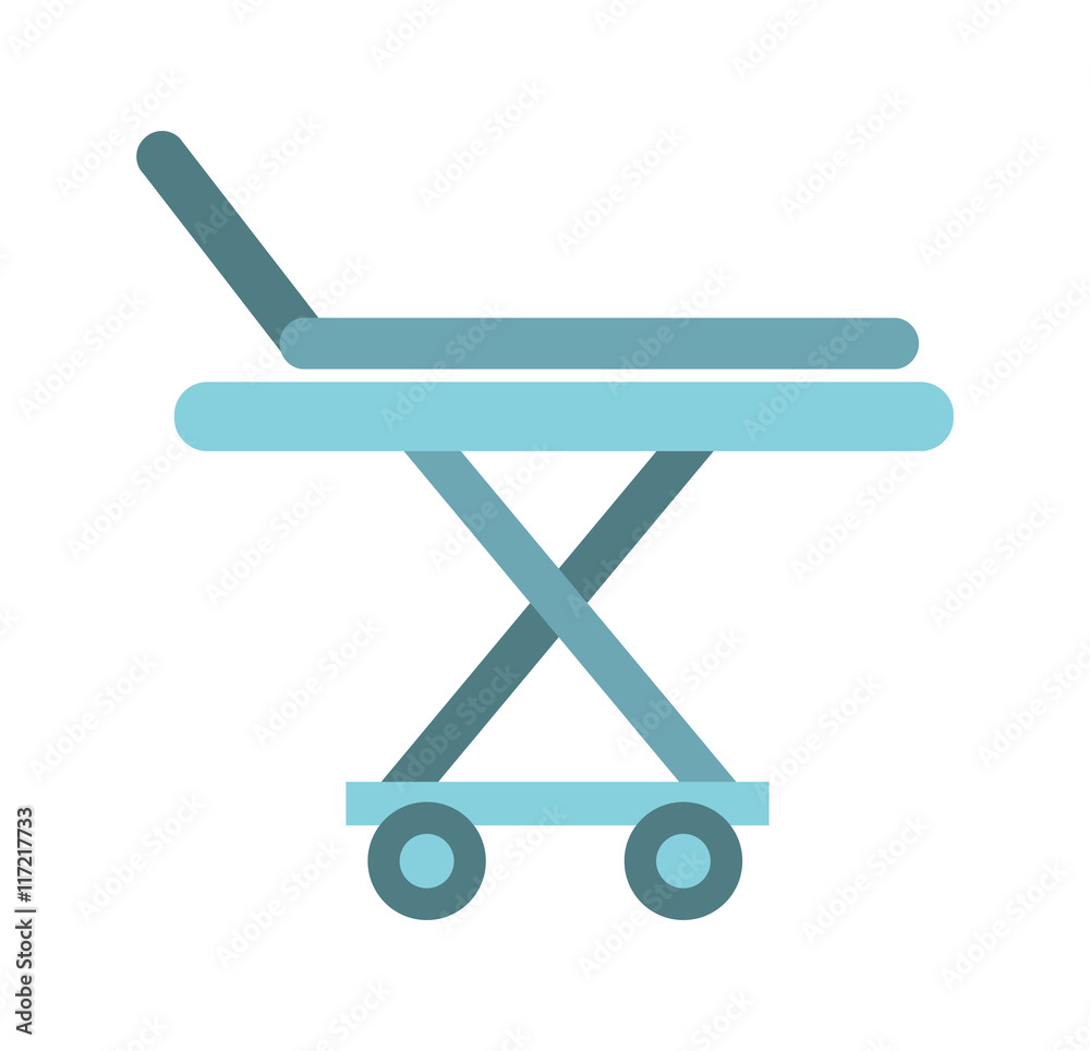 stretcher hospital emergency icon stretcher hospital emergency icon