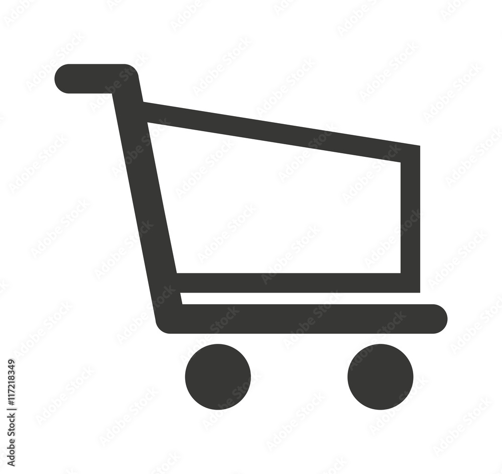 cart shopping store icon cart shopping store icon