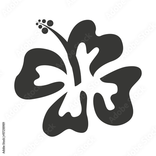 hawaiian flower natural icon