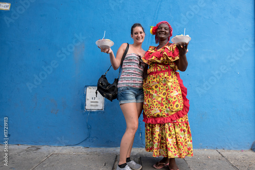 Europe meets Colombia in the streets of Cartagena