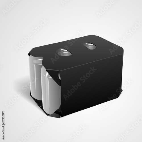 six pack drinks cans