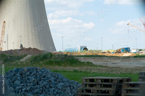 Kraftwerksbaustelle Neurath photo