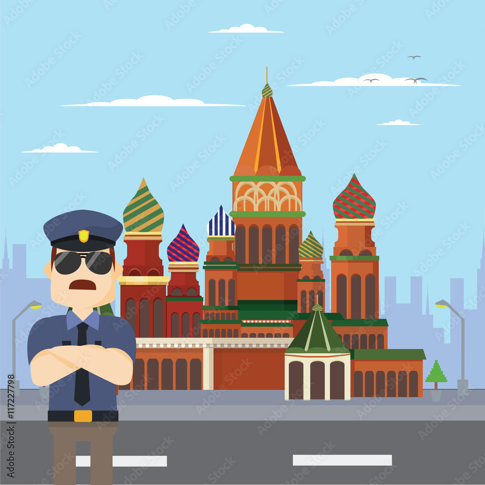 police in moscow