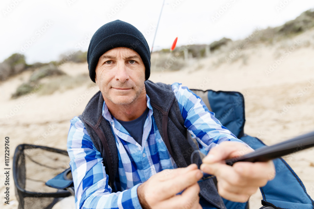 Picture of fisherman Stock-Foto | Adobe Stock