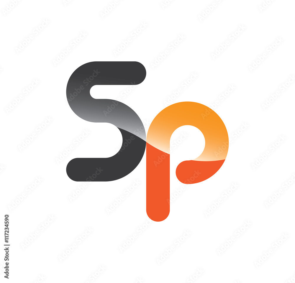 5p initial grey and orange with shine 5p initial grey and orange with shine