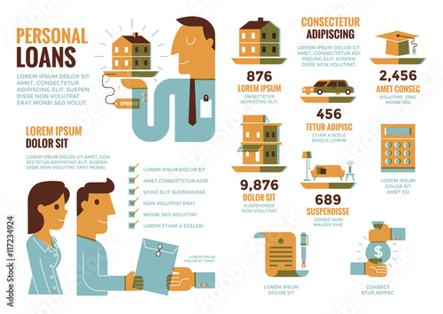 Personal Loans Infographics