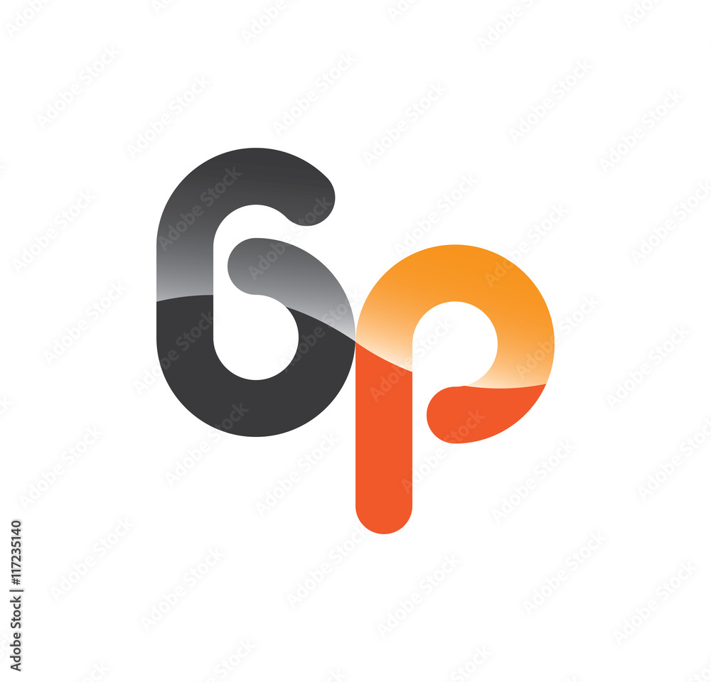 6p initial grey and orange with shine 6p initial grey and orange with shine