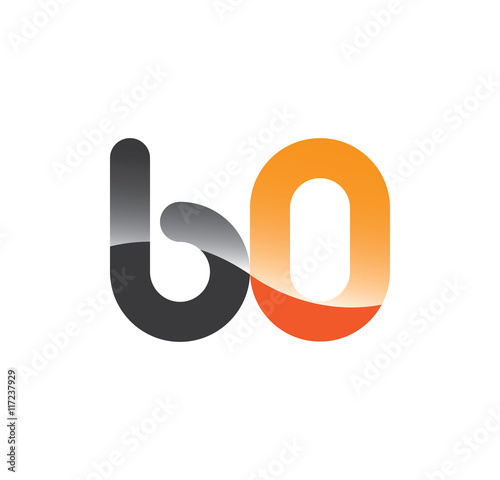 b0 initial grey and orange with shine