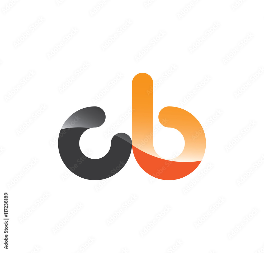 cb initial grey and orange with shine cb initial grey and orange with shine