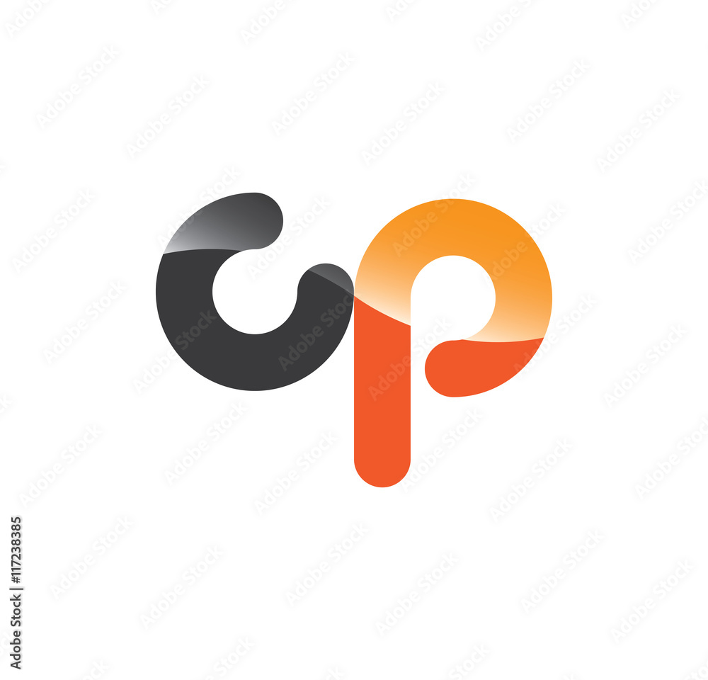 cp initial grey and orange with shine cp initial grey and orange with shine