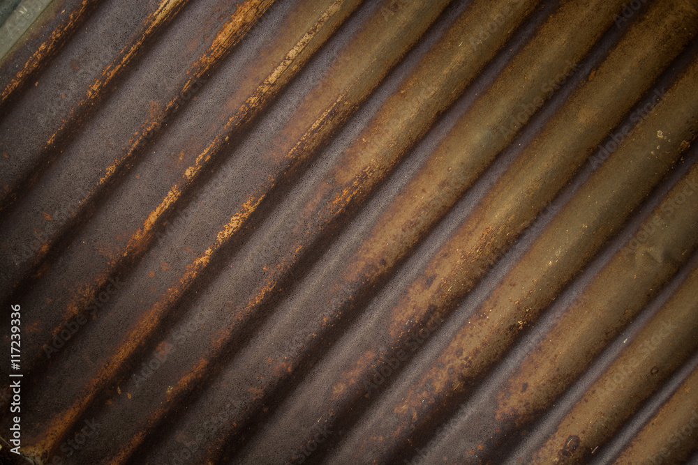 Old rusty zinc plat wall Old rusty zinc plat wall