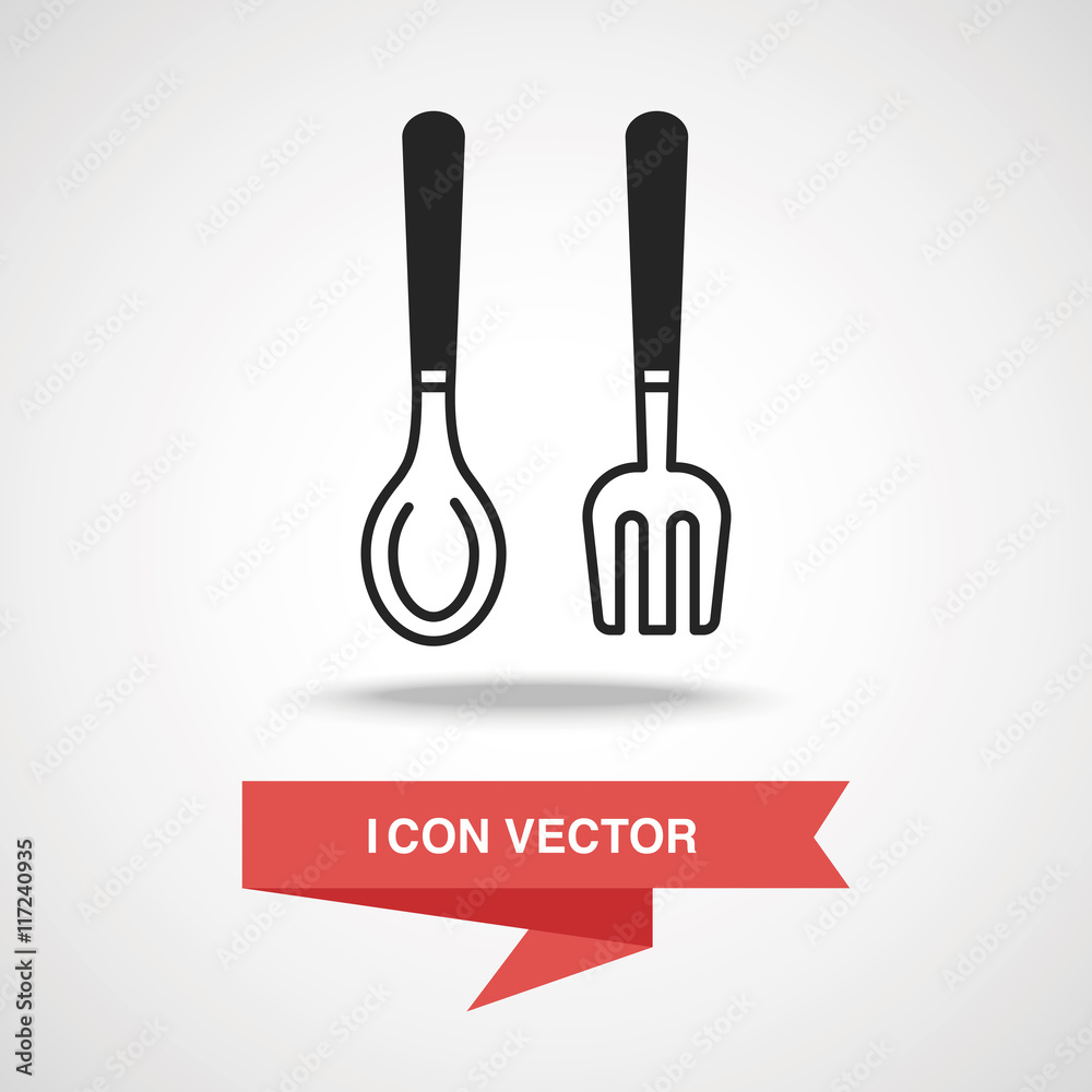 Fototapeta premium Spatula icon