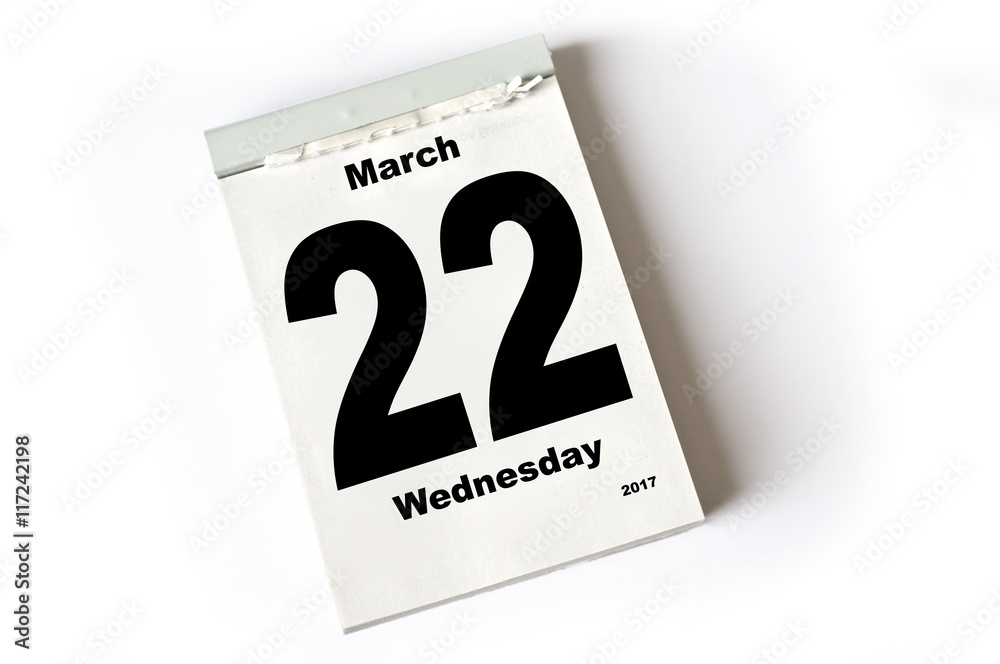 22. March 2017 22. March 2017