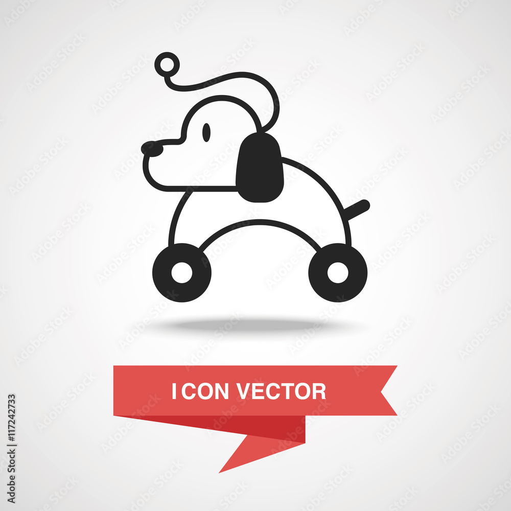 toy dog icon
