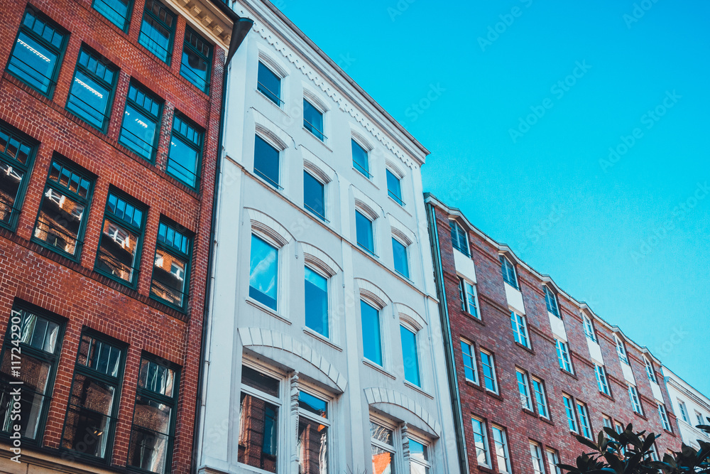 Fototapeta premium High class urban apartment dwellings