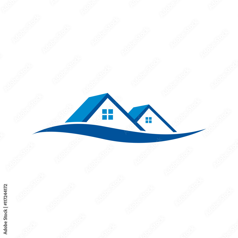 Real Estate Resort Logo