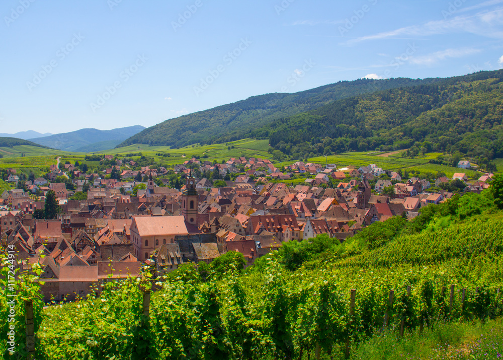 Alsace village de Riquewihr
