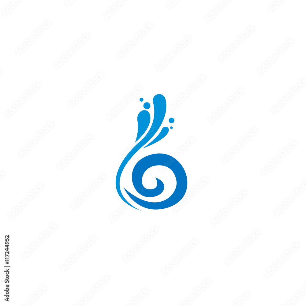Water Wave Logo Water Wave Logo