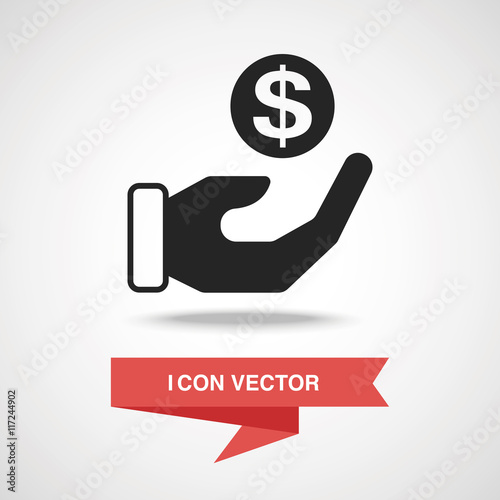 financial money symbol icon