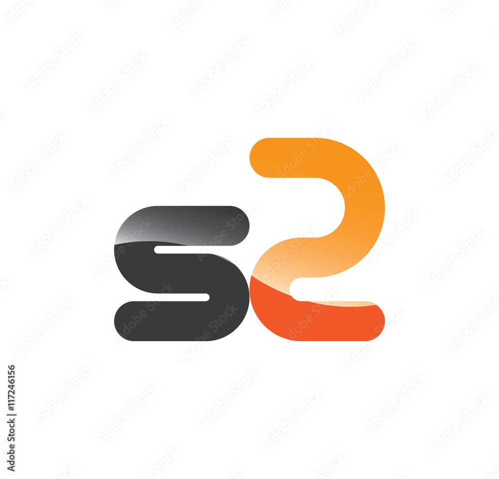 s2 initial grey and orange with shine s2 initial grey and orange with shine