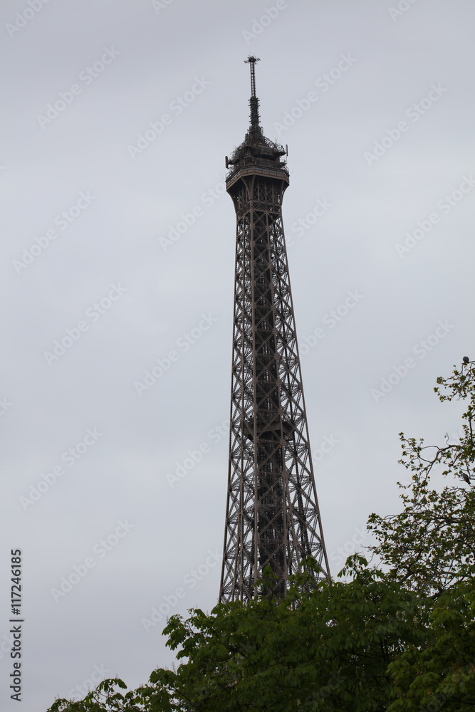 Eiffel tower, Paris. France.