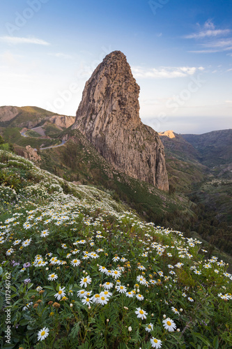 Roque Agando (La Gomera. Canary Islands)
