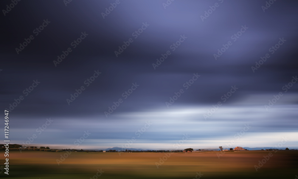 Paesaggio in tempesta Paesaggio in tempesta