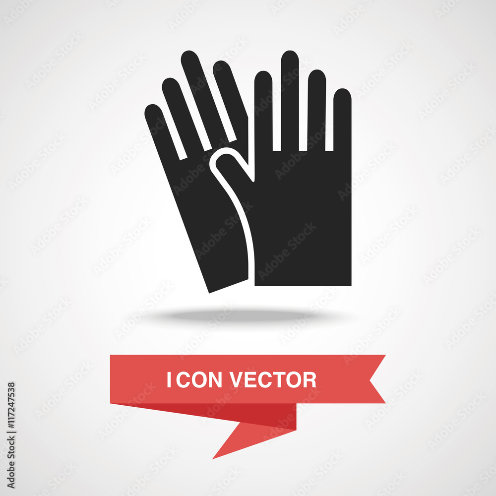 cleaning gloves icon cleaning gloves icon