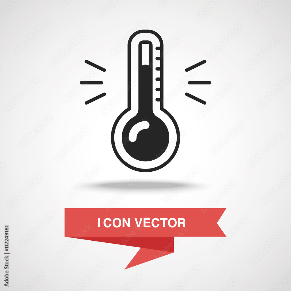 Thermometer icon Thermometer icon