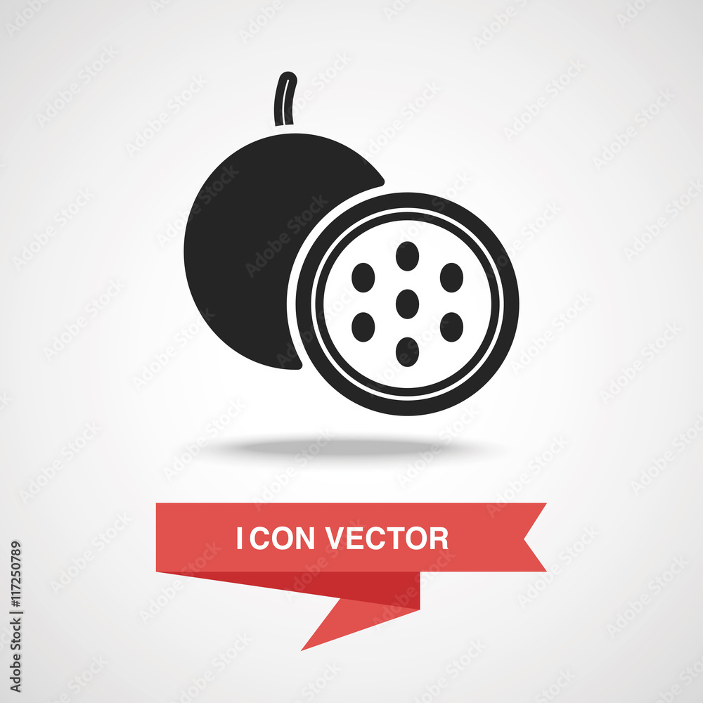 Passion fruit icon Passion fruit icon