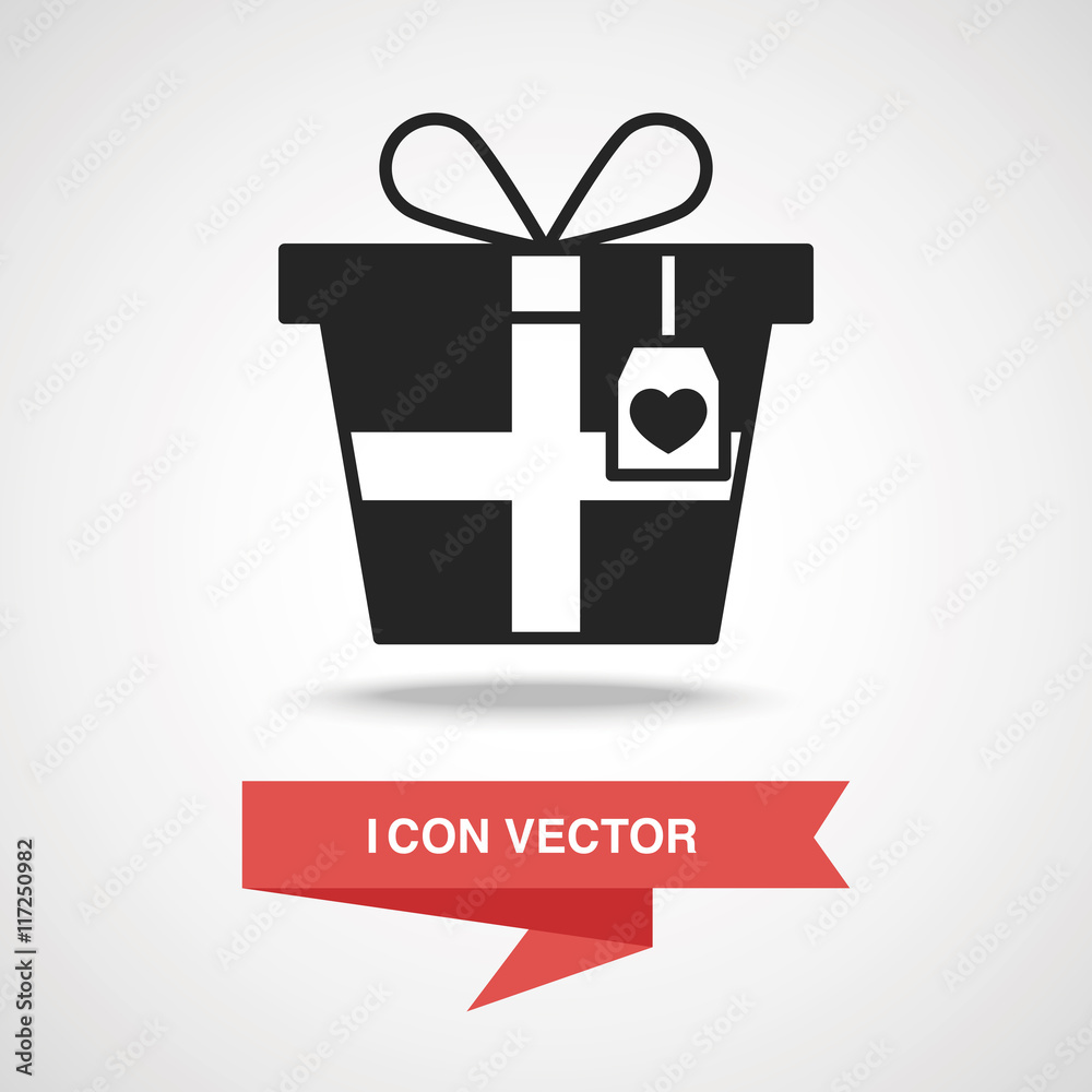 valentine's present icon