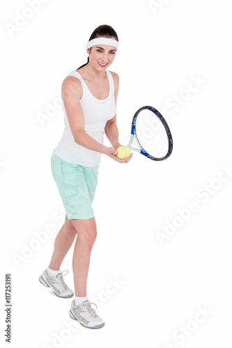 Female athlete playing tennis © WavebreakMediaMicro