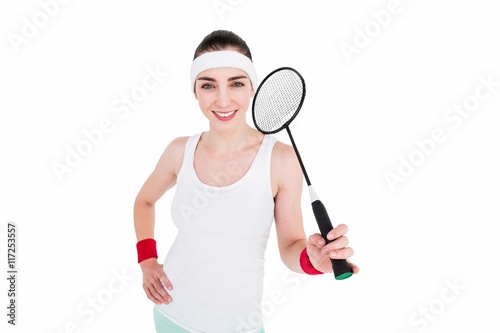 Female athlete playing badminton  © WavebreakMediaMicro