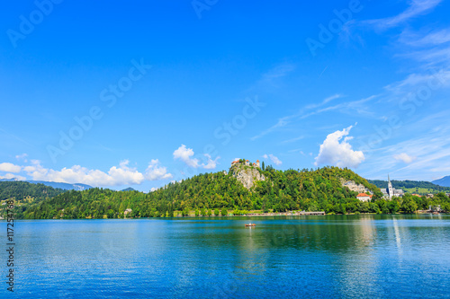 Lake Bled in summer