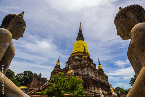 Tourism Authority of Thailand:Wat Yai Chaimongkol. photo