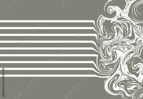Marble texture, with effect wet stone. Background craft watercolor oil. liquid metal. Design wave illustration painting