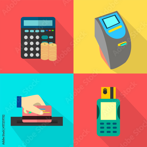 Finance and Banking Icons Set