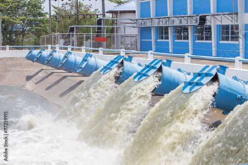 Water Pump from sea for rice farming irrigation