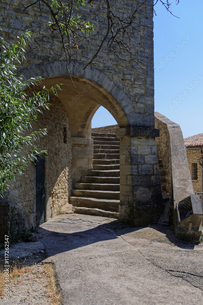 Obraz premium Ruelle village Crillon-le-Brave